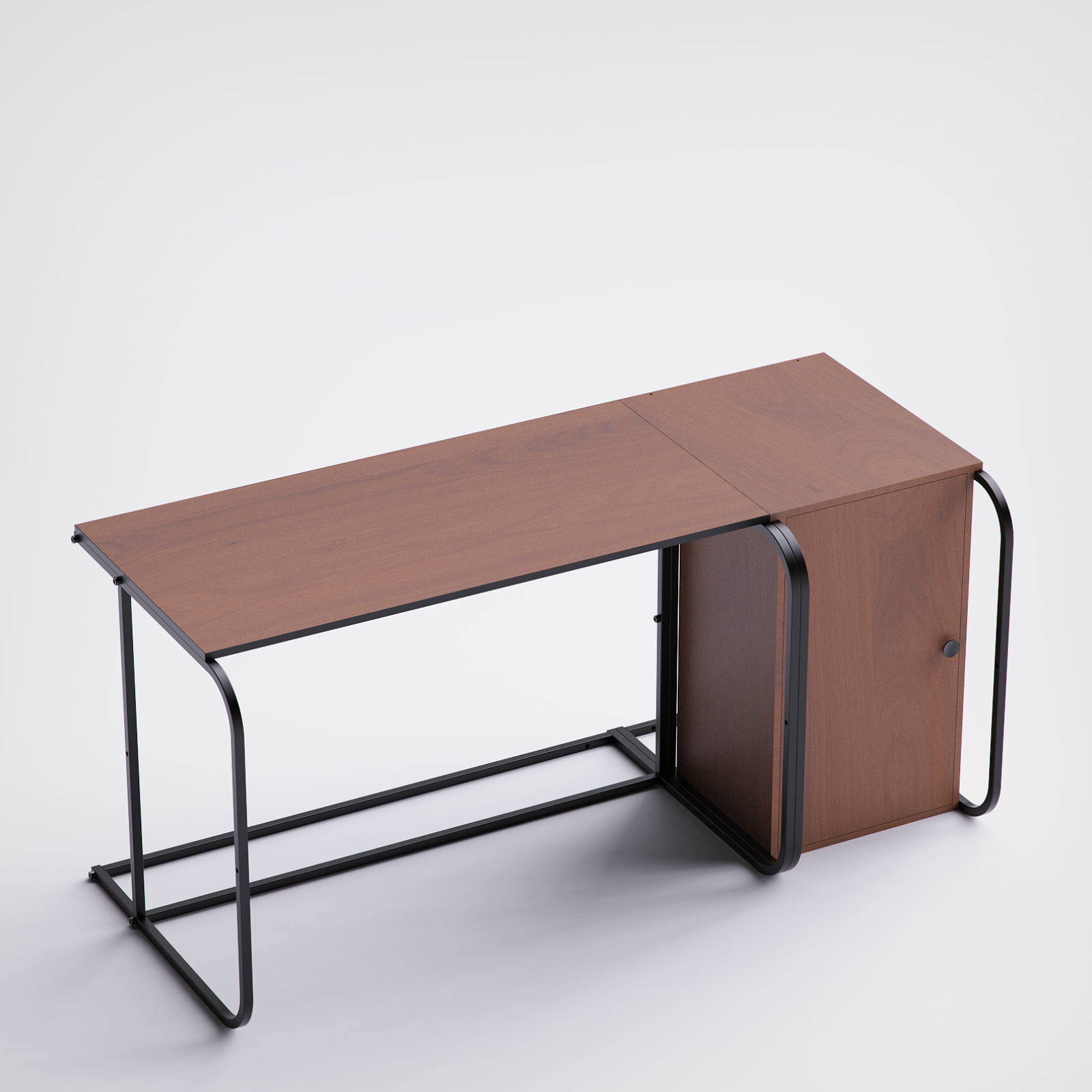 Swift Desk With Door Cabinet -SD5-BB