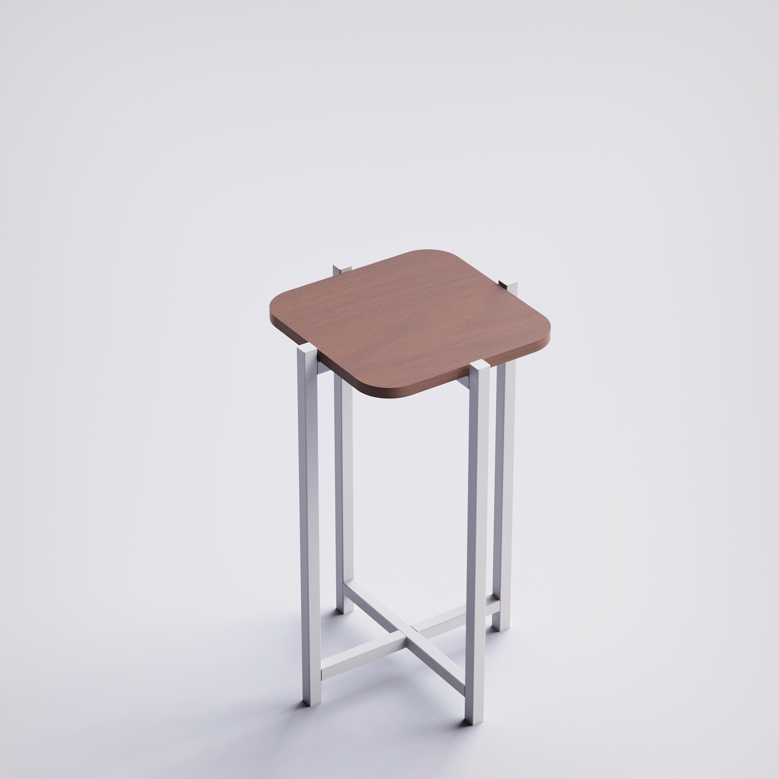 Urban Block Side Table UBST-WB