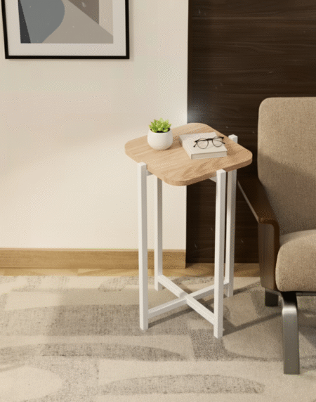 Urban Block Side Table UBST-WN